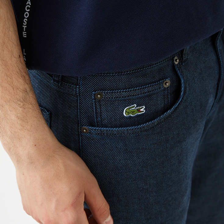 Мужские джинсовые шорты Lacoste Мужские джинсовые шорты Lacoste
