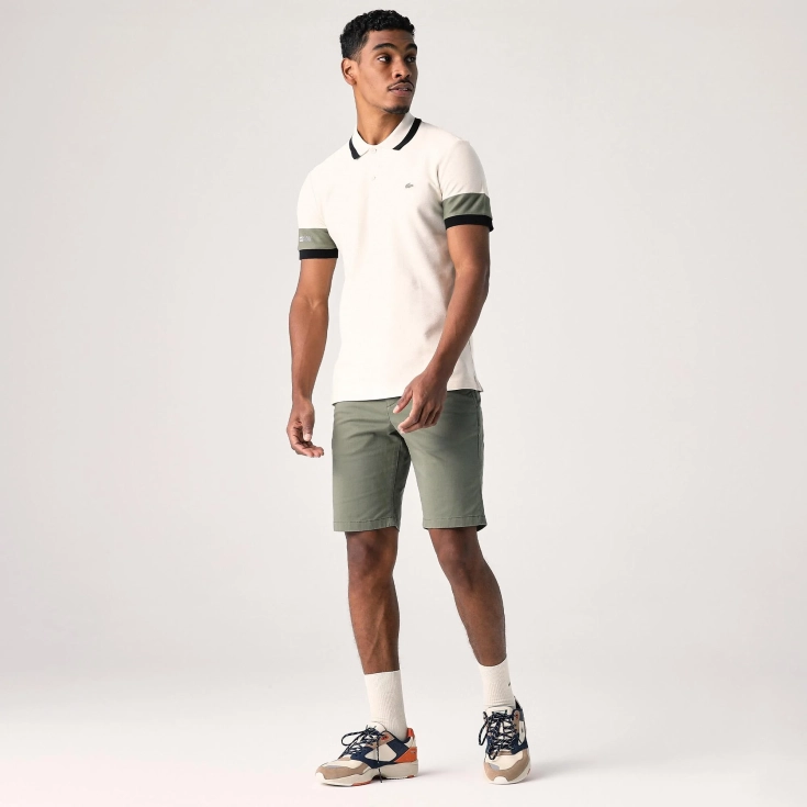Мужские шорты Lacoste из эластичного хлопка Мужские шорты Lacoste из эластичного хлопка