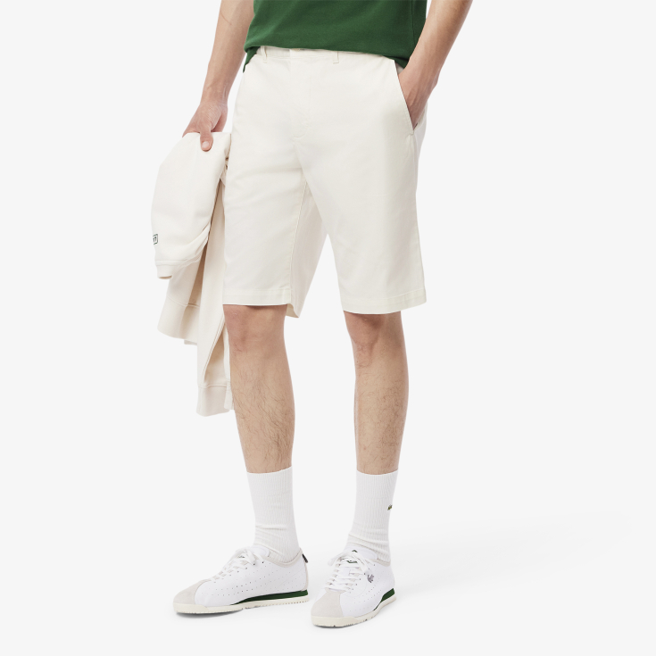Мужские шорты Lacoste из эластичного органического хлопка Мужские шорты Lacoste из эластичного органического хлопка