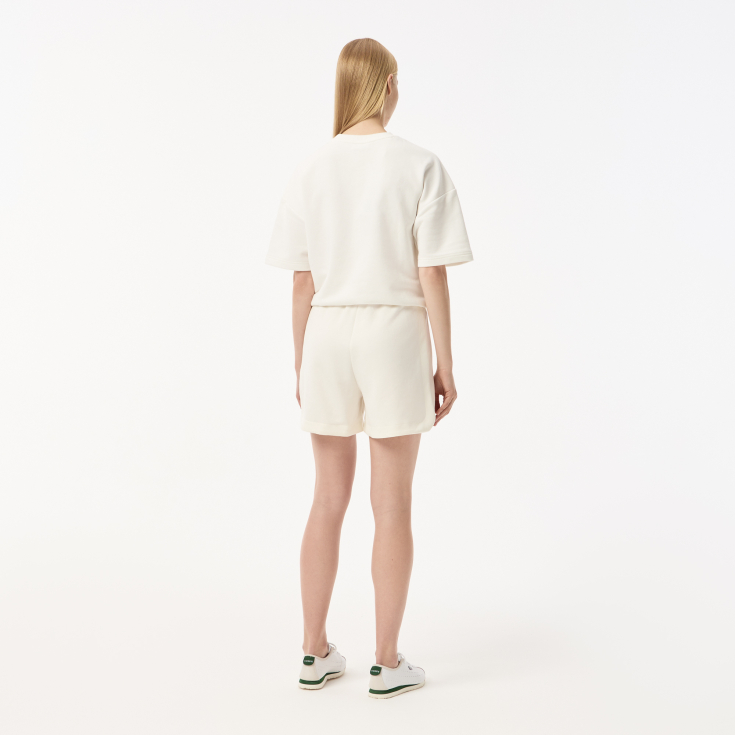 Женские спортивные шорты Lacoste с карманами Женские спортивные шорты Lacoste с карманами