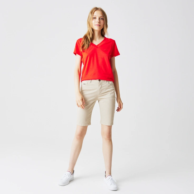 Женские шорты Lacoste Slim Fit Женские шорты Lacoste Slim Fit