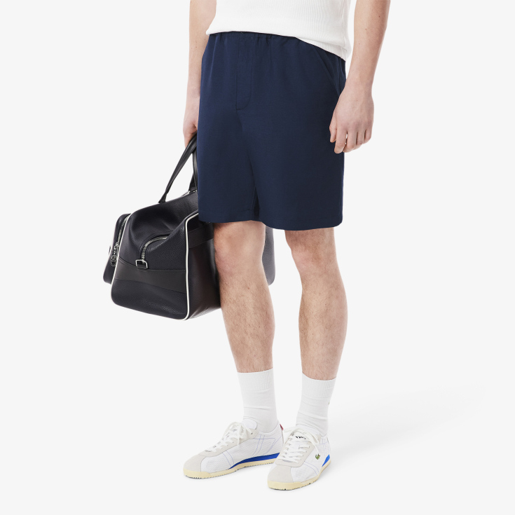 Мужские шорты Lacoste из смеси льна и вискозы Мужские шорты Lacoste из смеси льна и вискозы