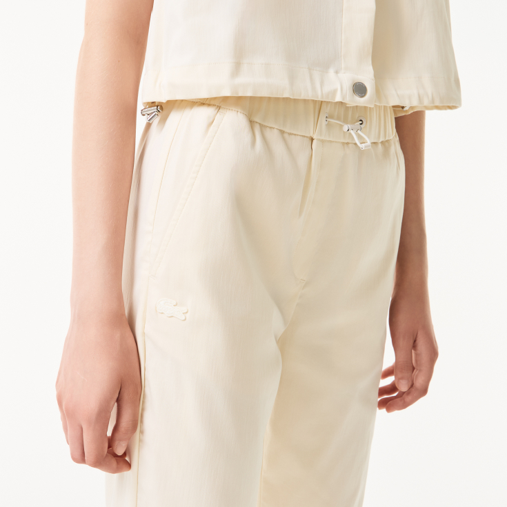 Женские брюки Lacoste Regular Fit с регулируемым поясом Женские брюки Lacoste Regular Fit с регулируемым поясом