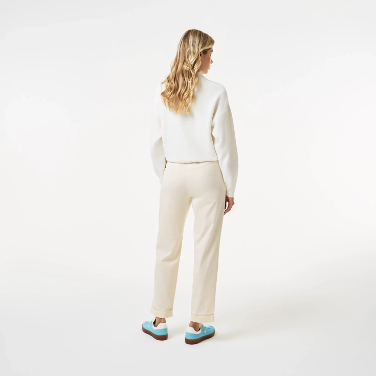 Женские брюки Lacoste Regular Fit с регулируемым поясом Женские брюки Lacoste Regular Fit с регулируемым поясом