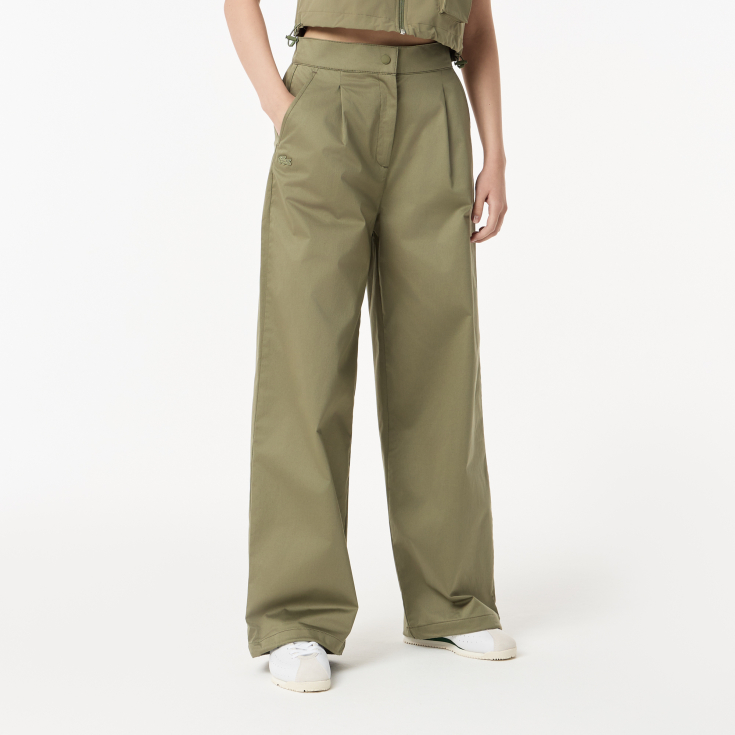 Женские брюки Lacoste из эластичного хлопка Женские брюки Lacoste из эластичного хлопка