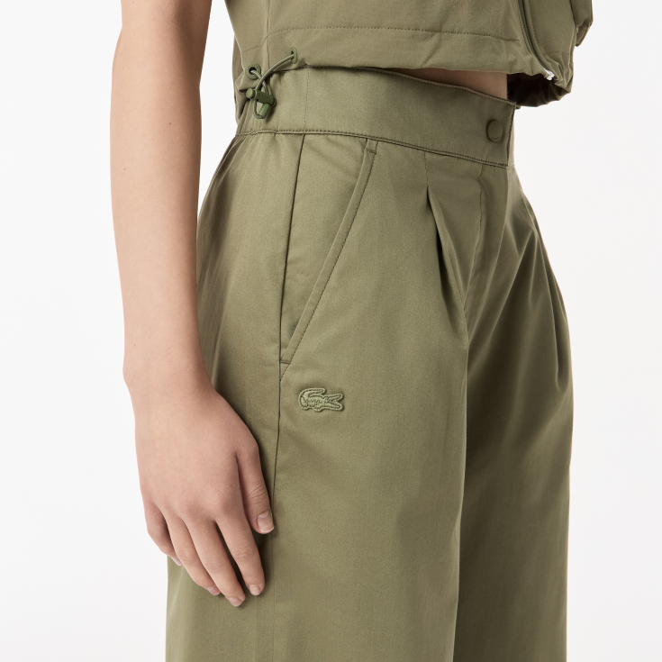 Женские брюки Lacoste из эластичного хлопка Женские брюки Lacoste из эластичного хлопка