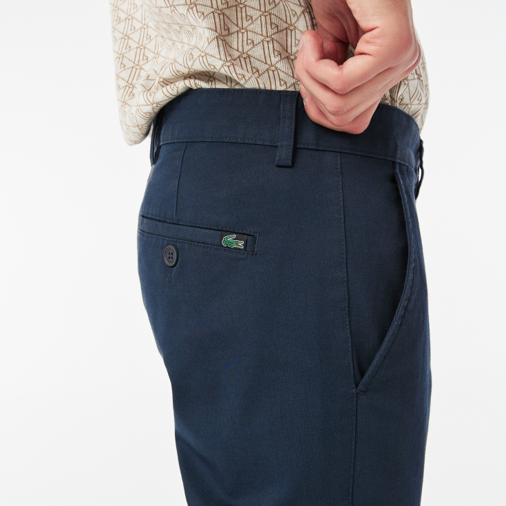 Мужские брюки Lacoste Slim Fit из хлопка Мужские брюки Lacoste Slim Fit из хлопка