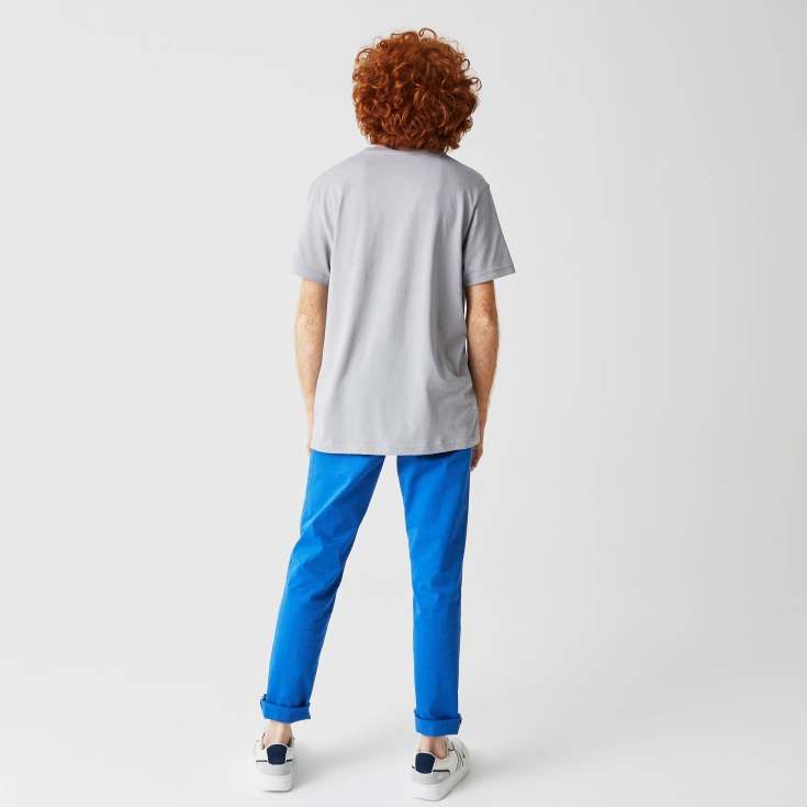 Мужские классические брюки - чинос Lacoste Slim Fit из хлопка Мужские классические брюки - чинос Lacoste Slim Fit из хлопка