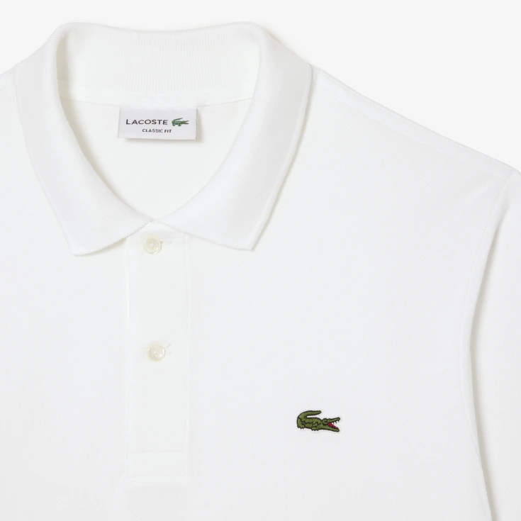 Мужское поло Lacoste L.12.21 Classic Fit с длинным рукавом Мужское поло Lacoste L.12.21 Classic Fit с длинным рукавом