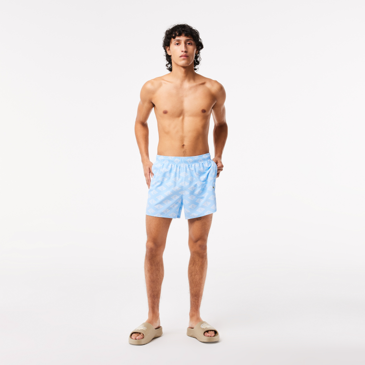 Мужские плавки Lacoste с монограммой Мужские плавки Lacoste с монограммой