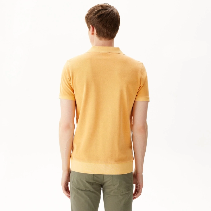 Мужское хлопковое поло Lacoste Regular Fit Мужское хлопковое поло Lacoste Regular Fit