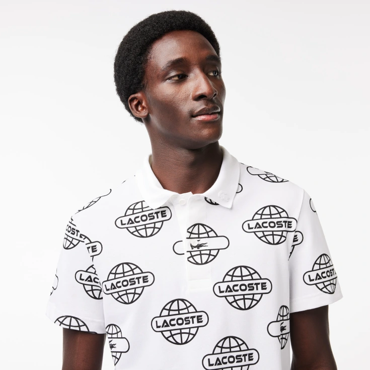 Мужское сверхлегкое поло Lacoste из хлопка Piqué Мужское сверхлегкое поло Lacoste из хлопка Piqué