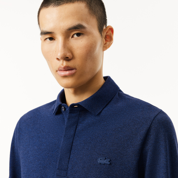 Мужское поло Lacoste с длинными рукавами Мужское поло Lacoste с длинными рукавами