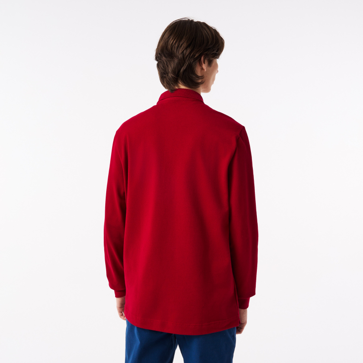 Мужское поло Lacoste с длинным рукавом Мужское поло Lacoste с длинным рукавом