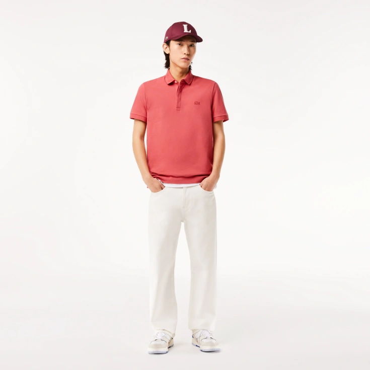 Мужское поло Lacoste PARIS Regular Fit Мужское поло Lacoste PARIS Regular Fit