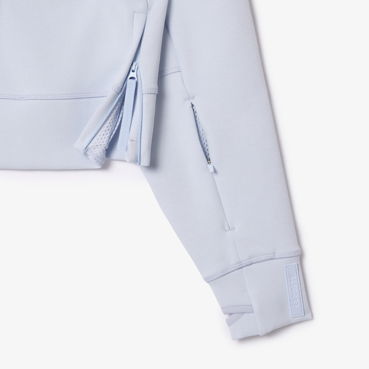 Женская толстовка Lacoste Loose Fit с капюшоном Женская толстовка Lacoste Loose Fit с капюшоном