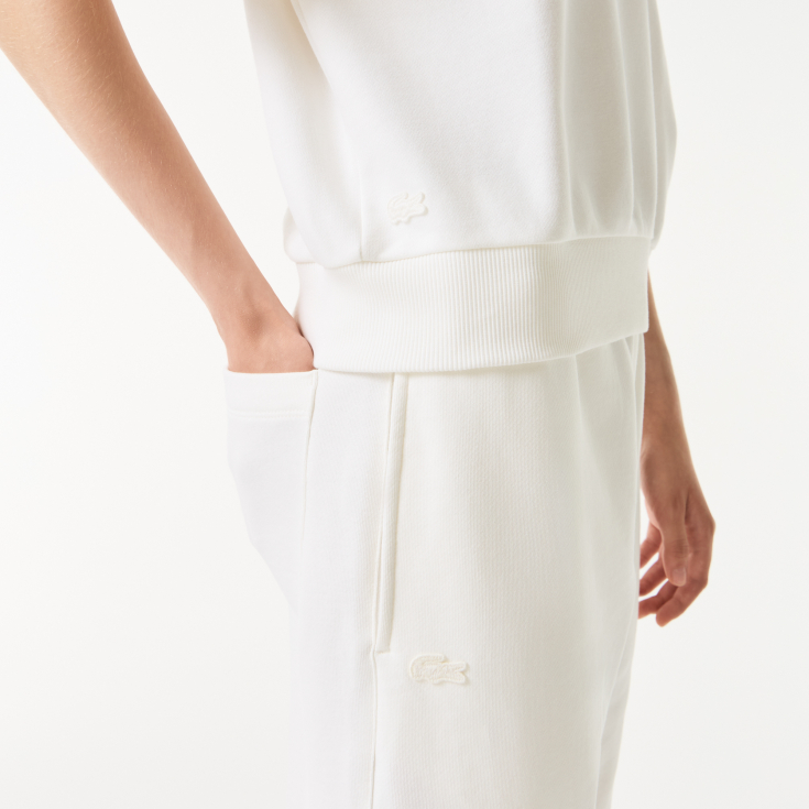 Женская толстовка Lacoste Loose Fit с коротким рукавом Женская толстовка Lacoste Loose Fit с коротким рукавом