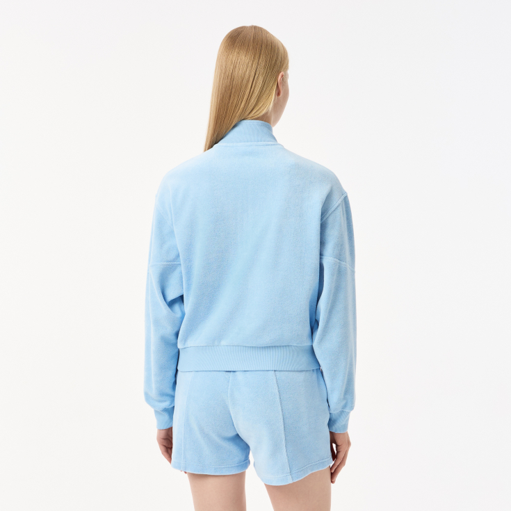 Женская толстовка Lacoste без капюшона Женская толстовка Lacoste без капюшона