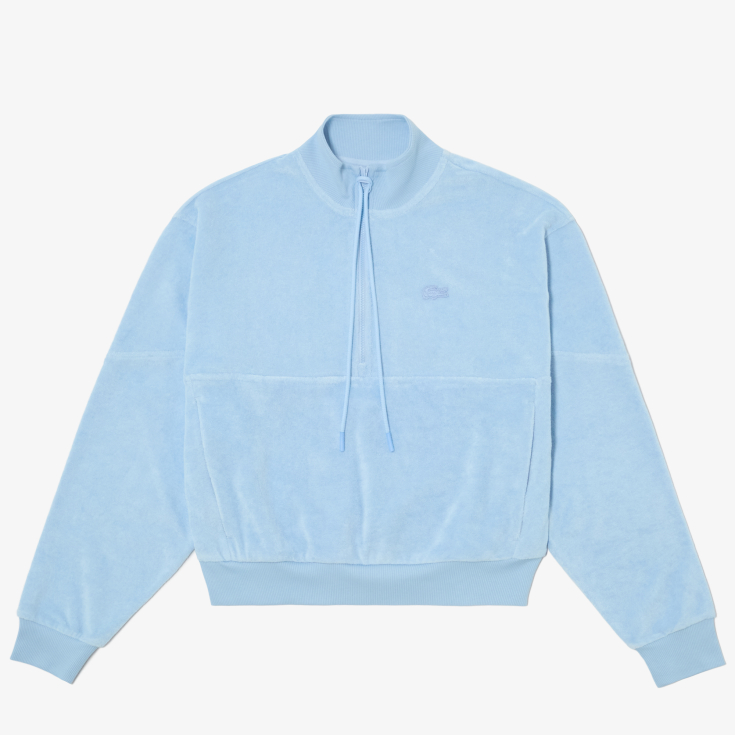 Женская толстовка Lacoste без капюшона Женская толстовка Lacoste без капюшона