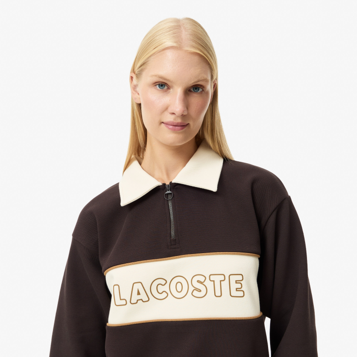 Женская толстовка Lacoste из эластичного хлопка Женская толстовка Lacoste из эластичного хлопка