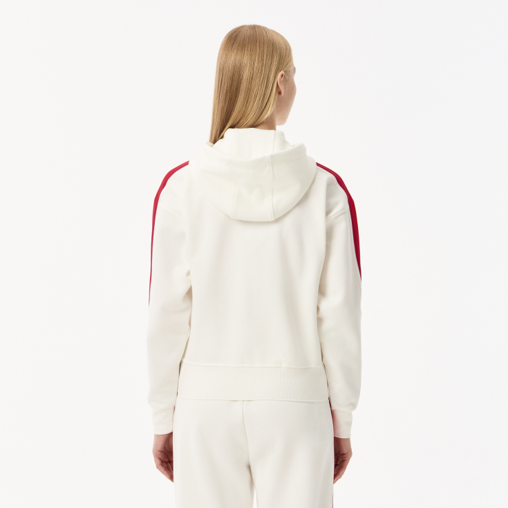 Женская спортивная толстовка Lacoste с капюшоном Женская спортивная толстовка Lacoste с капюшоном