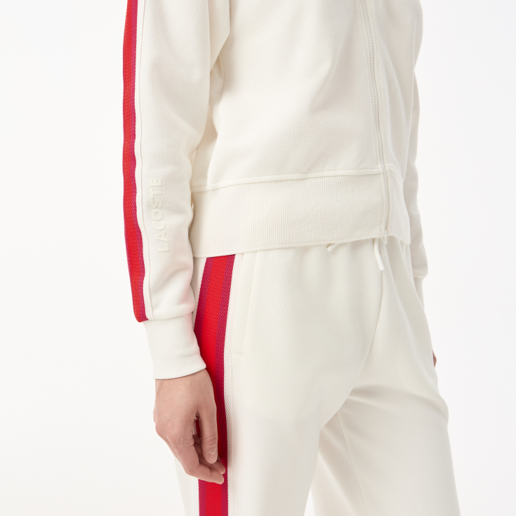 Женская спортивная толстовка Lacoste с капюшоном Женская спортивная толстовка Lacoste с капюшоном