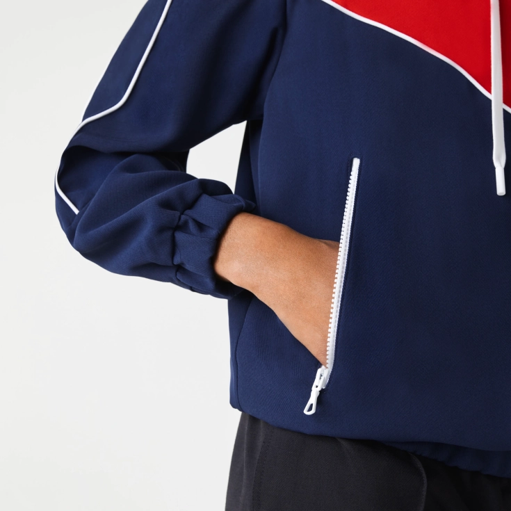 Женская толстовка Lacoste на молнии Женская толстовка Lacoste на молнии