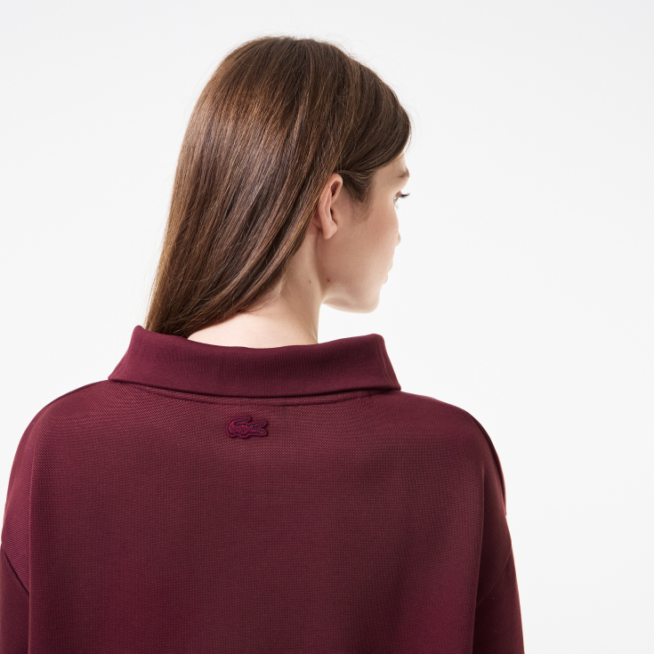 Женская толстовка Lacoste Regular Fit на молнии Женская толстовка Lacoste Regular Fit на молнии