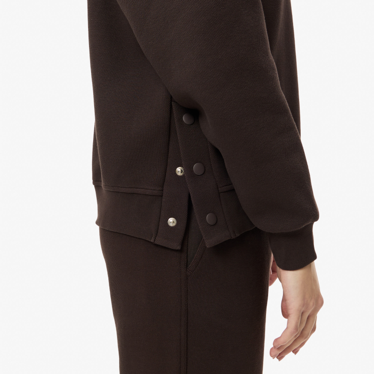 Женская толстовка Lacoste Regular Fit на молнии Женская толстовка Lacoste Regular Fit на молнии