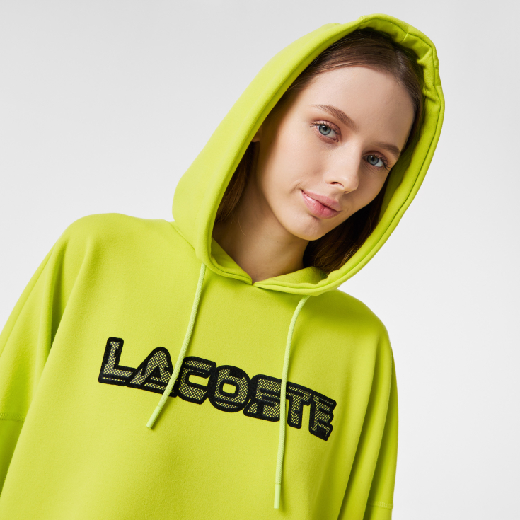 Женская толстовка Lacoste Branded Print Hoodie Женская толстовка Lacoste Branded Print Hoodie