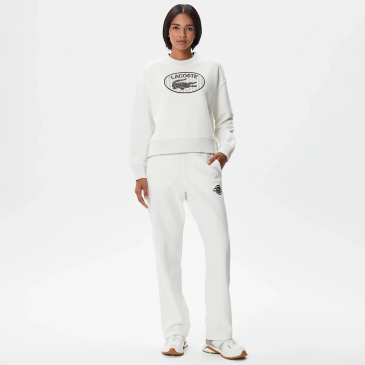 Женская толстовка Lacoste из смеси хлопка Женская толстовка Lacoste из смеси хлопка