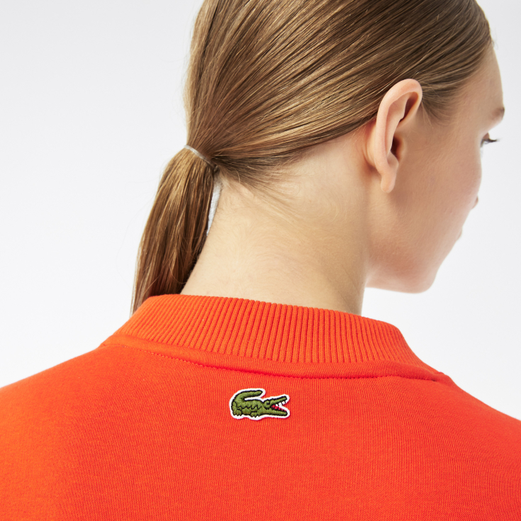 Женская толстовка Lacoste из смеси хлопка Женская толстовка Lacoste из смеси хлопка