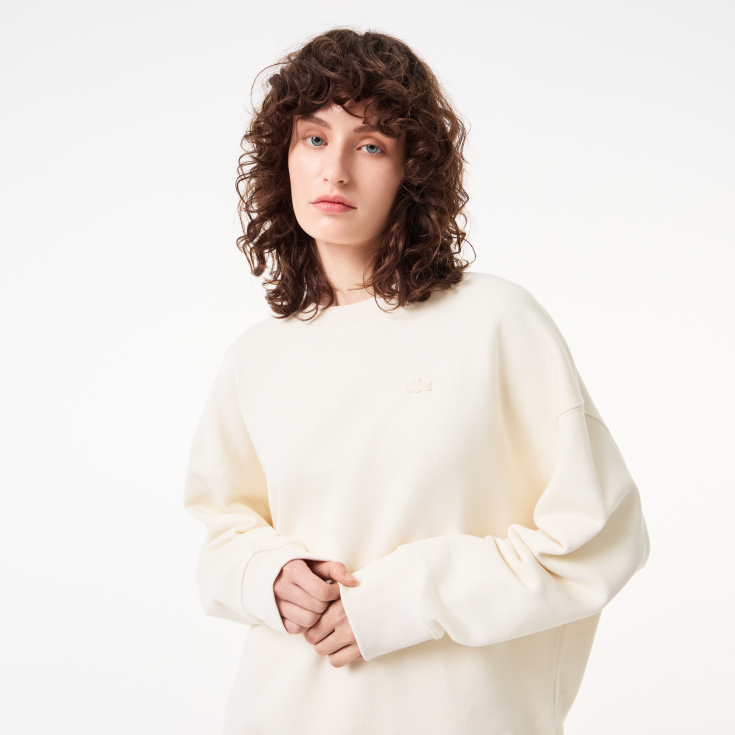 Женская хлопковая толстовка Lacoste Женская хлопковая толстовка Lacoste