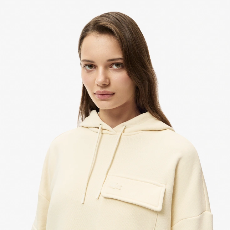 Женский хлопковый свитшот Lacoste Женский хлопковый свитшот Lacoste