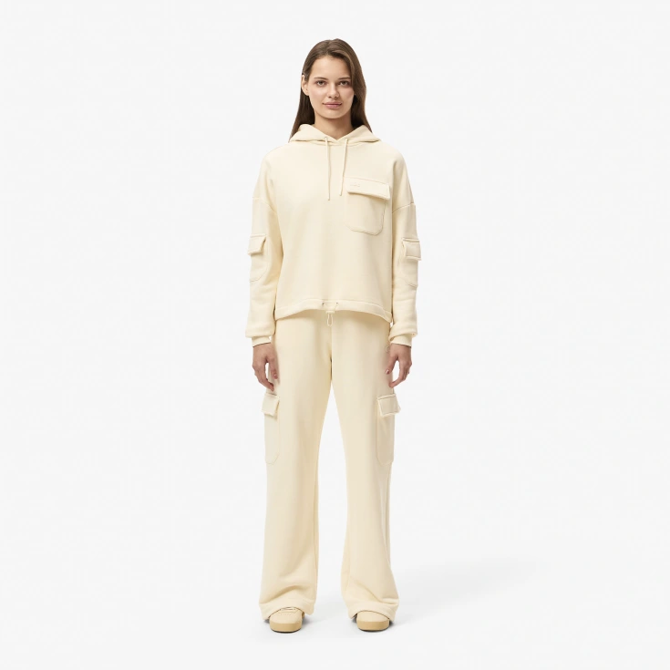 Женский хлопковый свитшот Lacoste Женский хлопковый свитшот Lacoste