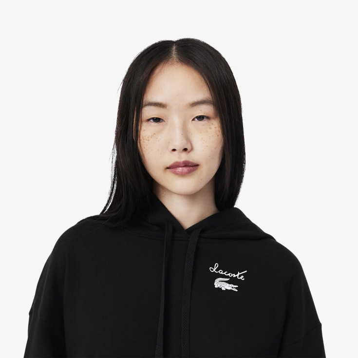 Женская флисовая толстовка Lacoste OVERSIZED Fit Женская флисовая толстовка Lacoste OVERSIZED Fit
