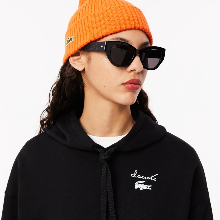 Женская флисовая толстовка Lacoste OVERSIZED Fit Женская флисовая толстовка Lacoste OVERSIZED Fit