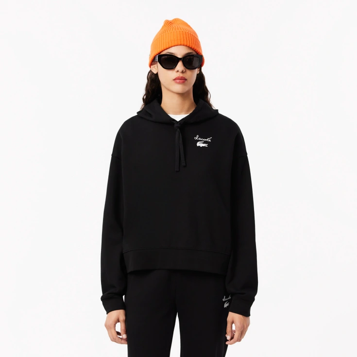 Женская флисовая толстовка Lacoste OVERSIZED Fit Женская флисовая толстовка Lacoste OVERSIZED Fit