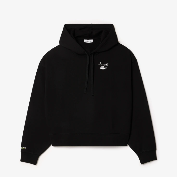 Женская флисовая толстовка Lacoste OVERSIZED Fit Женская флисовая толстовка Lacoste OVERSIZED Fit