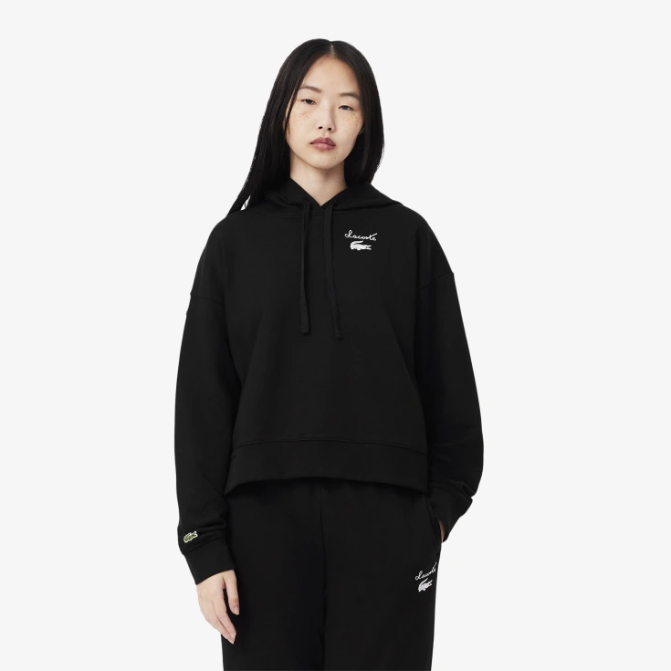 Женская флисовая толстовка Lacoste OVERSIZED Fit Женская флисовая толстовка Lacoste OVERSIZED Fit