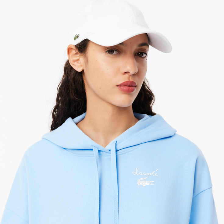 Женская флисовая толстовка Lacoste OVERSIZED Fit Женская флисовая толстовка Lacoste OVERSIZED Fit