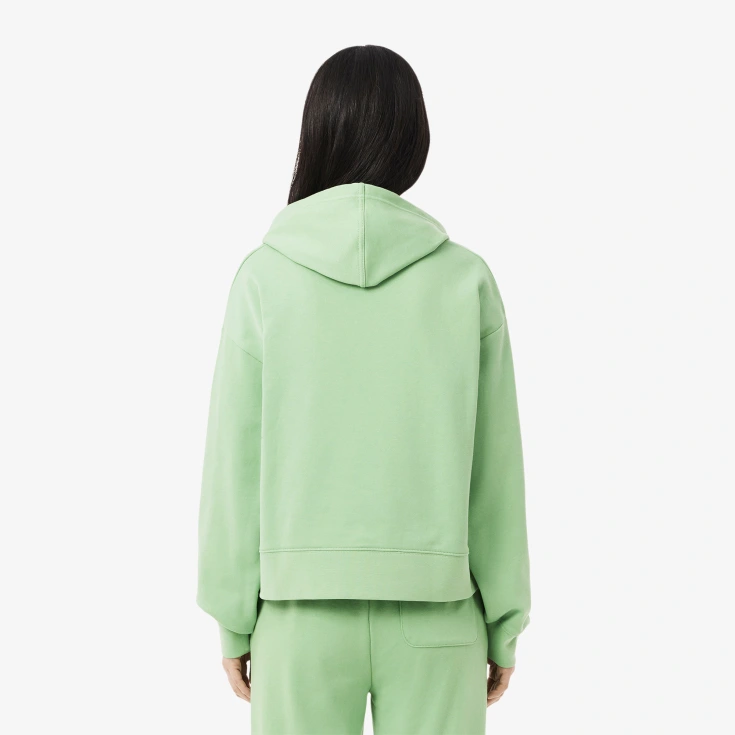 Женская флисовая толстовка Lacoste OVERSIZED Fit Женская флисовая толстовка Lacoste OVERSIZED Fit