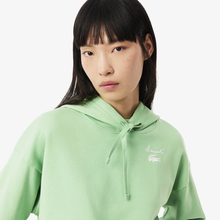 Женская флисовая толстовка Lacoste OVERSIZED Fit Женская флисовая толстовка Lacoste OVERSIZED Fit