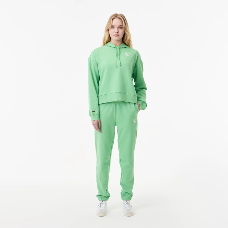Женская флисовая толстовка Lacoste OVERSIZED Fit Женская флисовая толстовка Lacoste OVERSIZED Fit