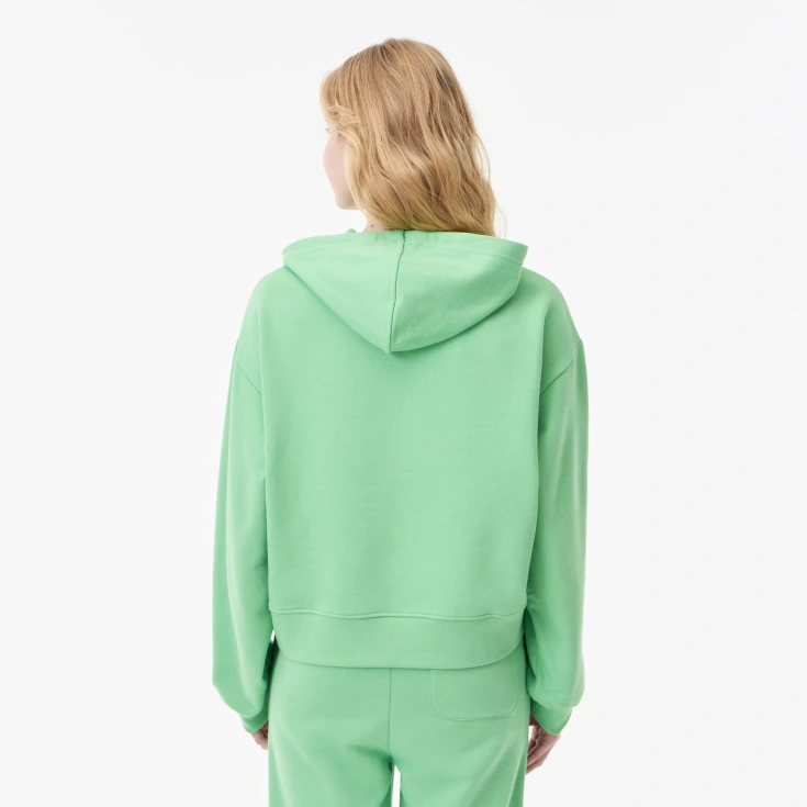 Женская флисовая толстовка Lacoste OVERSIZED Fit Женская флисовая толстовка Lacoste OVERSIZED Fit