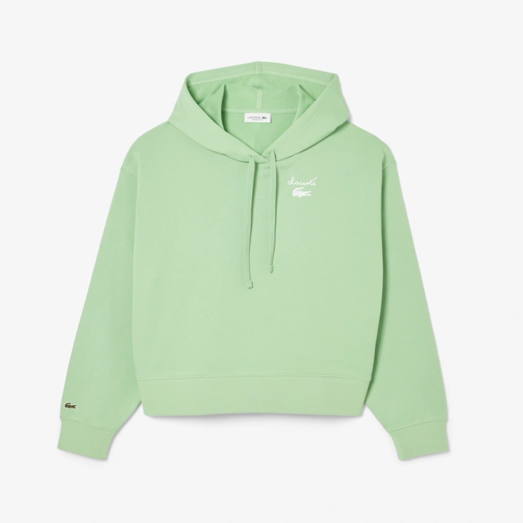 Женская флисовая толстовка Lacoste OVERSIZED Fit Женская флисовая толстовка Lacoste OVERSIZED Fit