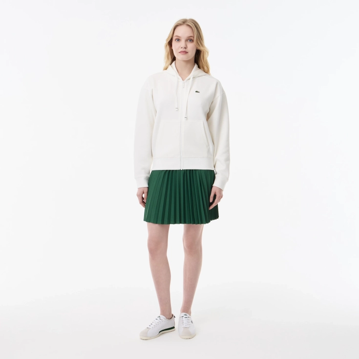 Женская толстовка Lacoste с капюшоном на молнии Женская толстовка Lacoste с капюшоном на молнии