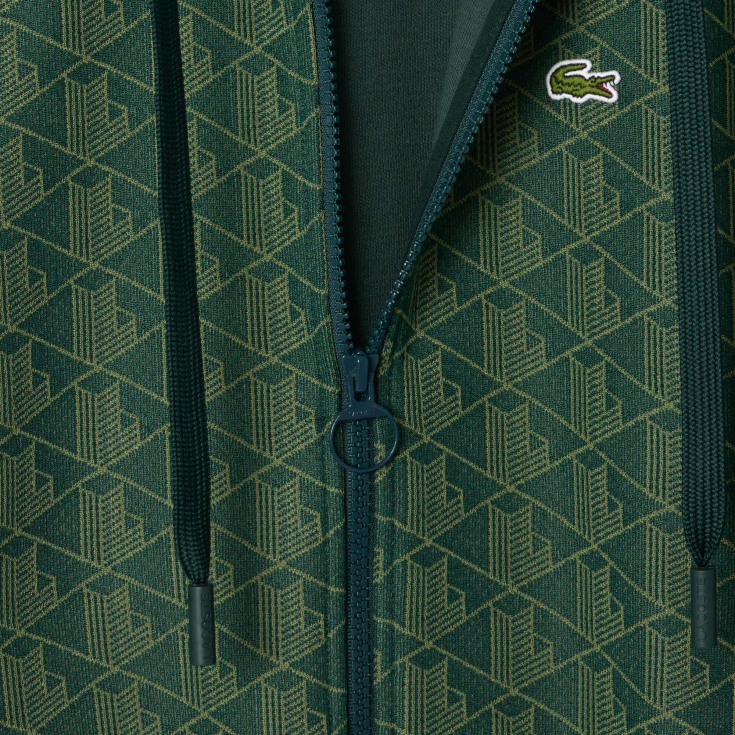 Женская жаккардовая толстовка Lacoste Женская жаккардовая толстовка Lacoste