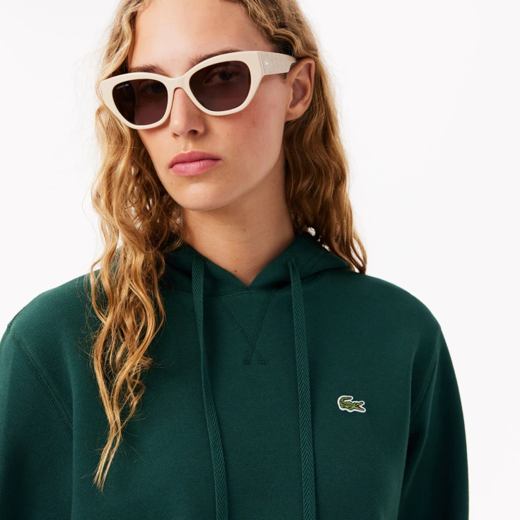 Женская толстовка Lacoste с капюшоном Женская толстовка Lacoste с капюшоном