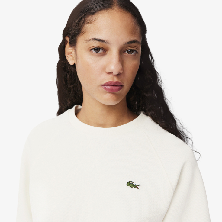 Женский свитшот Lacoste Regular Fit из хлопка Женский свитшот Lacoste Regular Fit из хлопка
